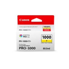 Чернильница Canon PFI-1000Y Желтый для imagePROGRAF PRO-1000