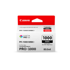 Чернильница Canon PFI-1000MBK Матовый черный для imagePROGRAF PRO-1000