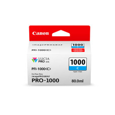 Чернильница Canon PFI-1000C Бирюзовый для imagePROGRAF PRO-1000