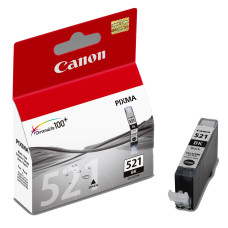 Чернильница Canon CLI-521Bk Чёрная